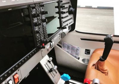 DA40 Cockpit TB